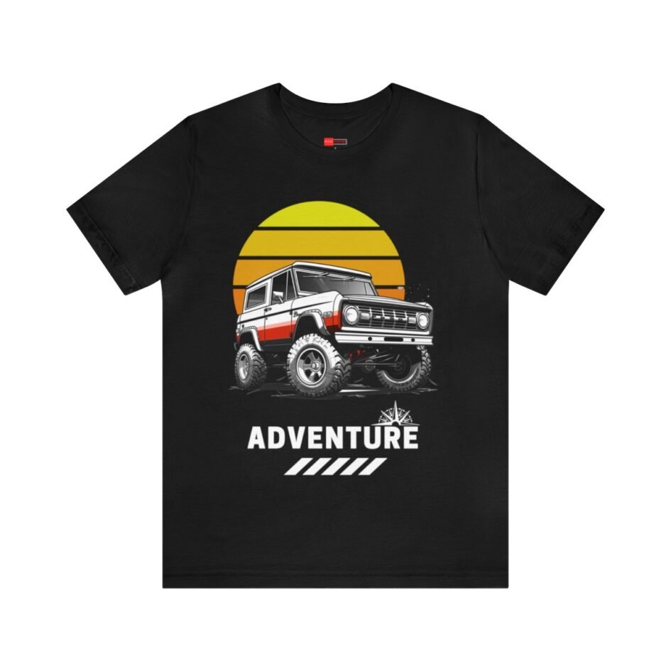 Introducing our Vintage Ford Bronco Off-Road T-Shirt, a perfect blend of classic style and rugged adventure. This vintage-inspired t-shirt is a must-have for off-road enthusiasts and fans of the timeless Ford Bronco.